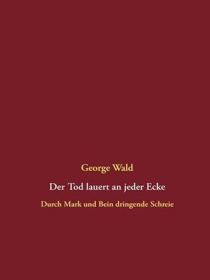 cover image of Der Tod lauert an jeder Ecke